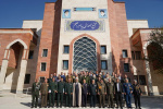 بازدید وابستگان نظامی خارجی مقیم تهران از دانشگاه عالی دفاع ملی