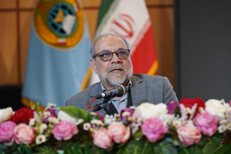 دبیر مجمع تشخیص مصلحت نظام سخنران جلسه جهاد تبیین در دانشگاه عالی دفاع ملی